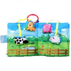 Мягкая музыкальная книжка с кольцом Biba Toys Моя ферма 202BB
